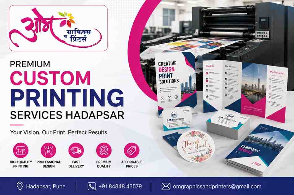 Custom Printing Services Hadapsar